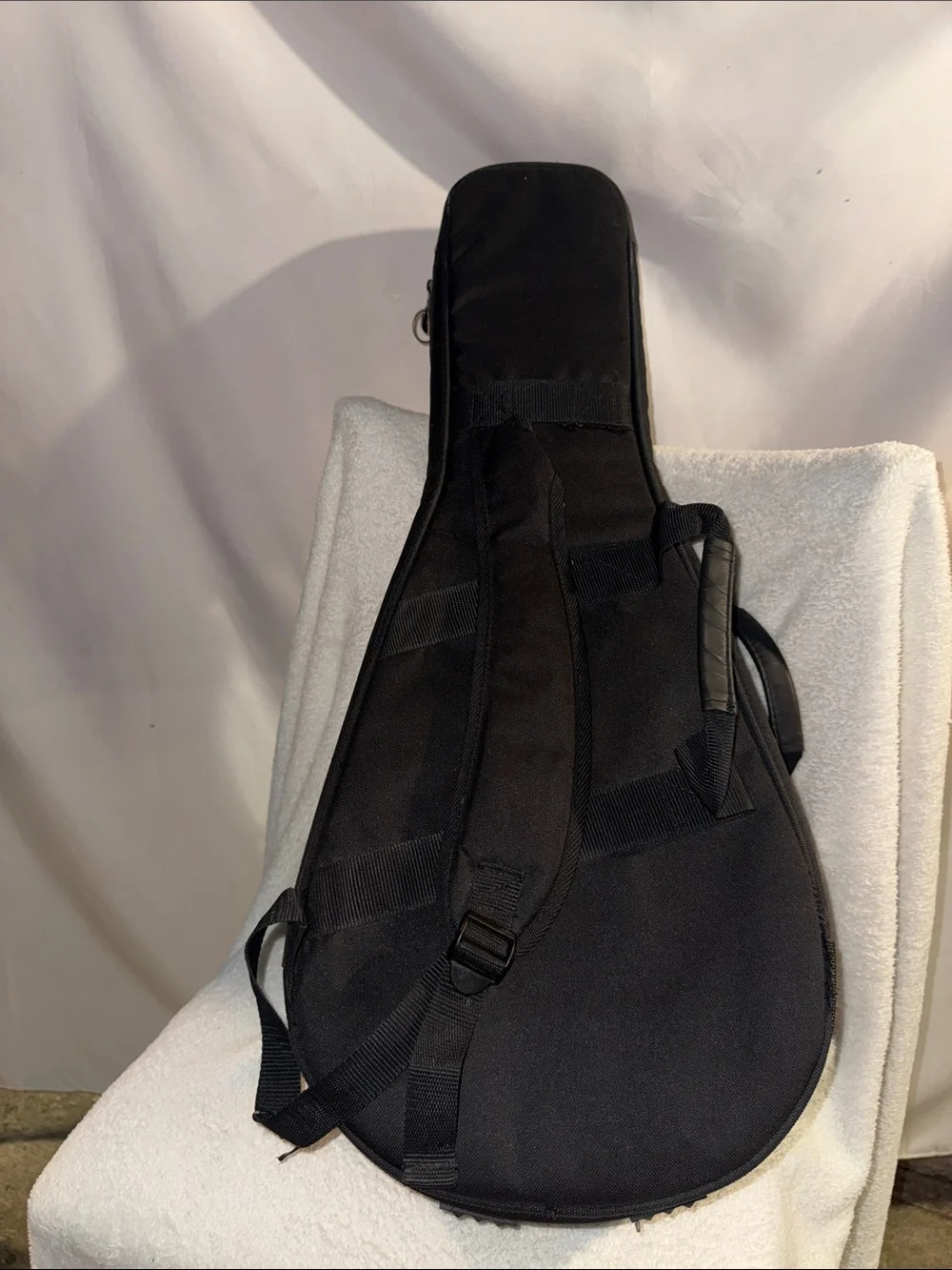 Black Padded Mandala/ Violin Gig Bag with Front Accessory Pocket